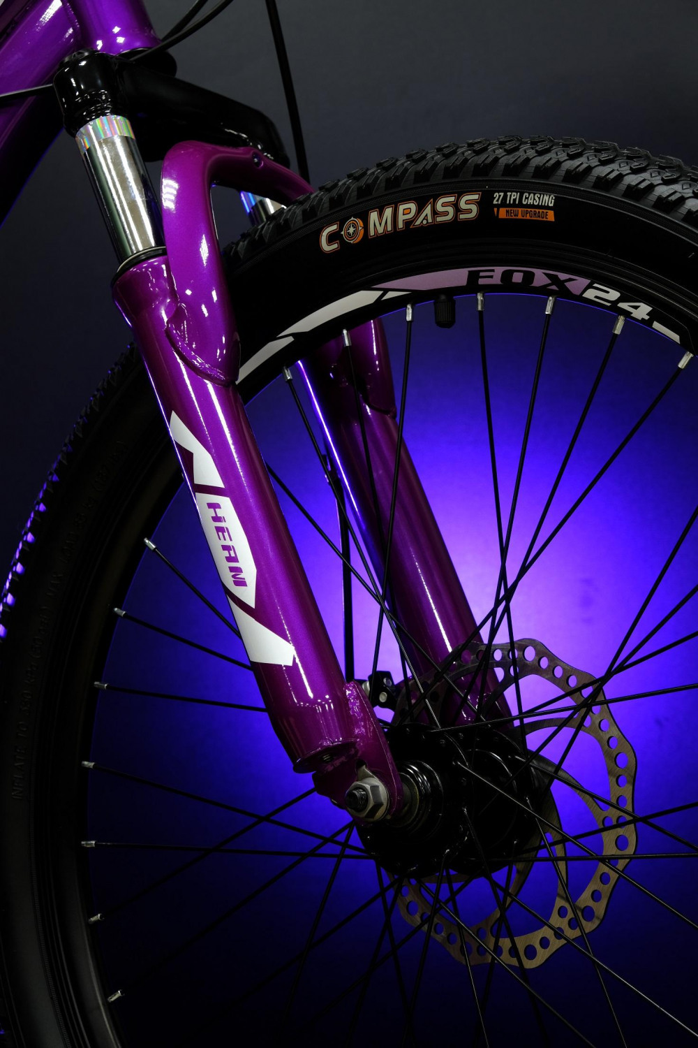 Heam FOX 24 Girl Серо/Фиолетовый