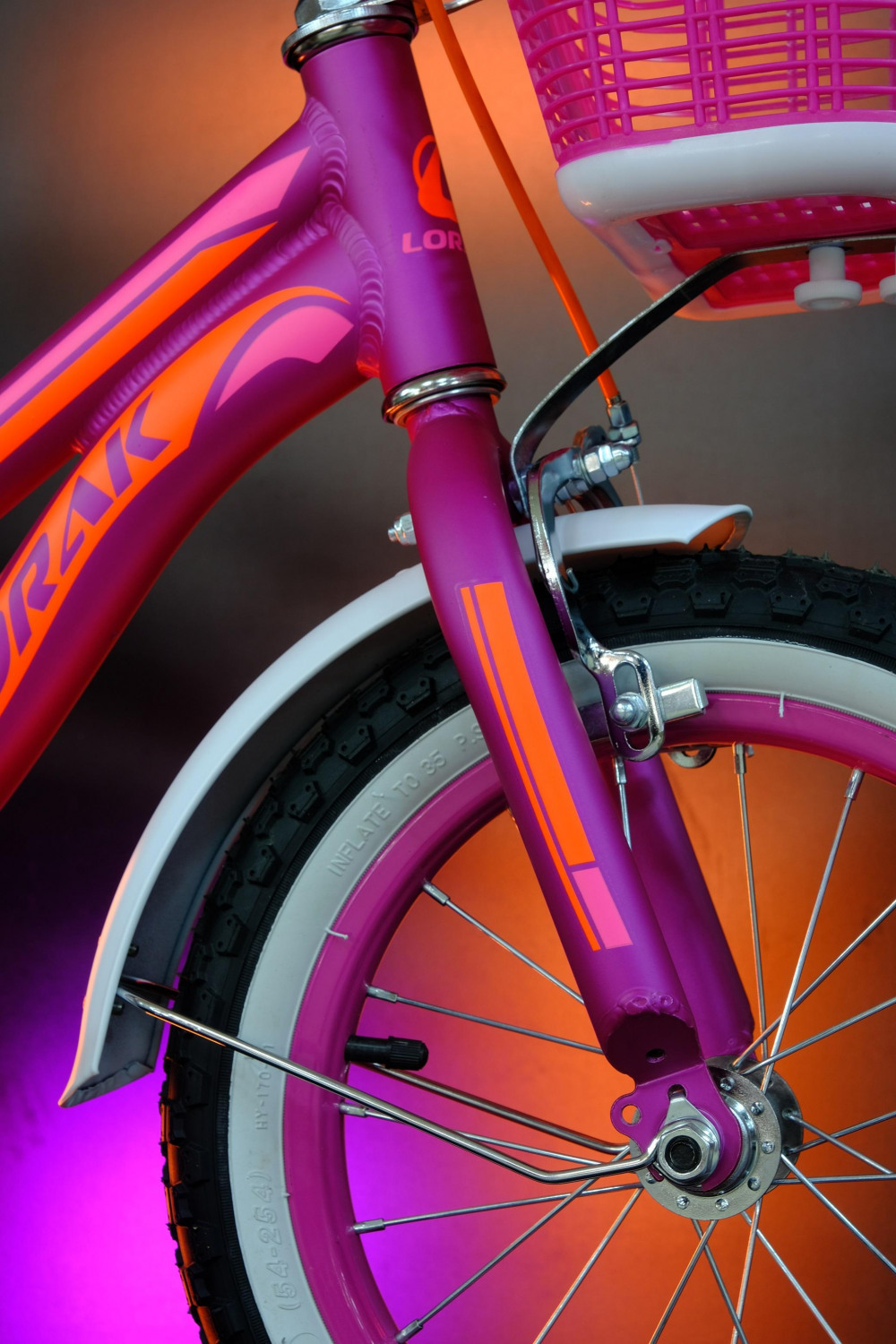 LORAK JUNIOR 14 Girl Doll Матовый Фиолетовый/Оранжевый