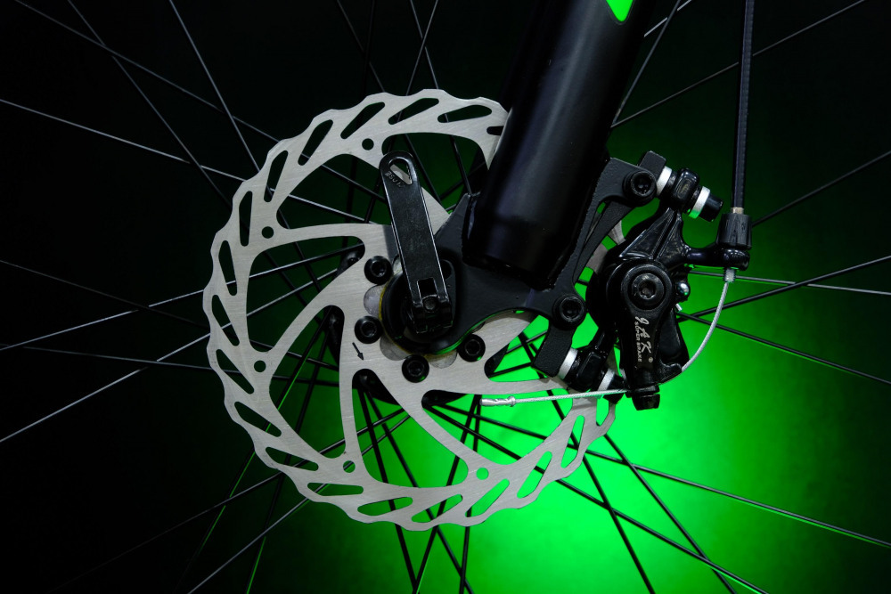 Lorak MAX 190 Матовый Чёрный/Зелёный 21р (на рост 183-190)